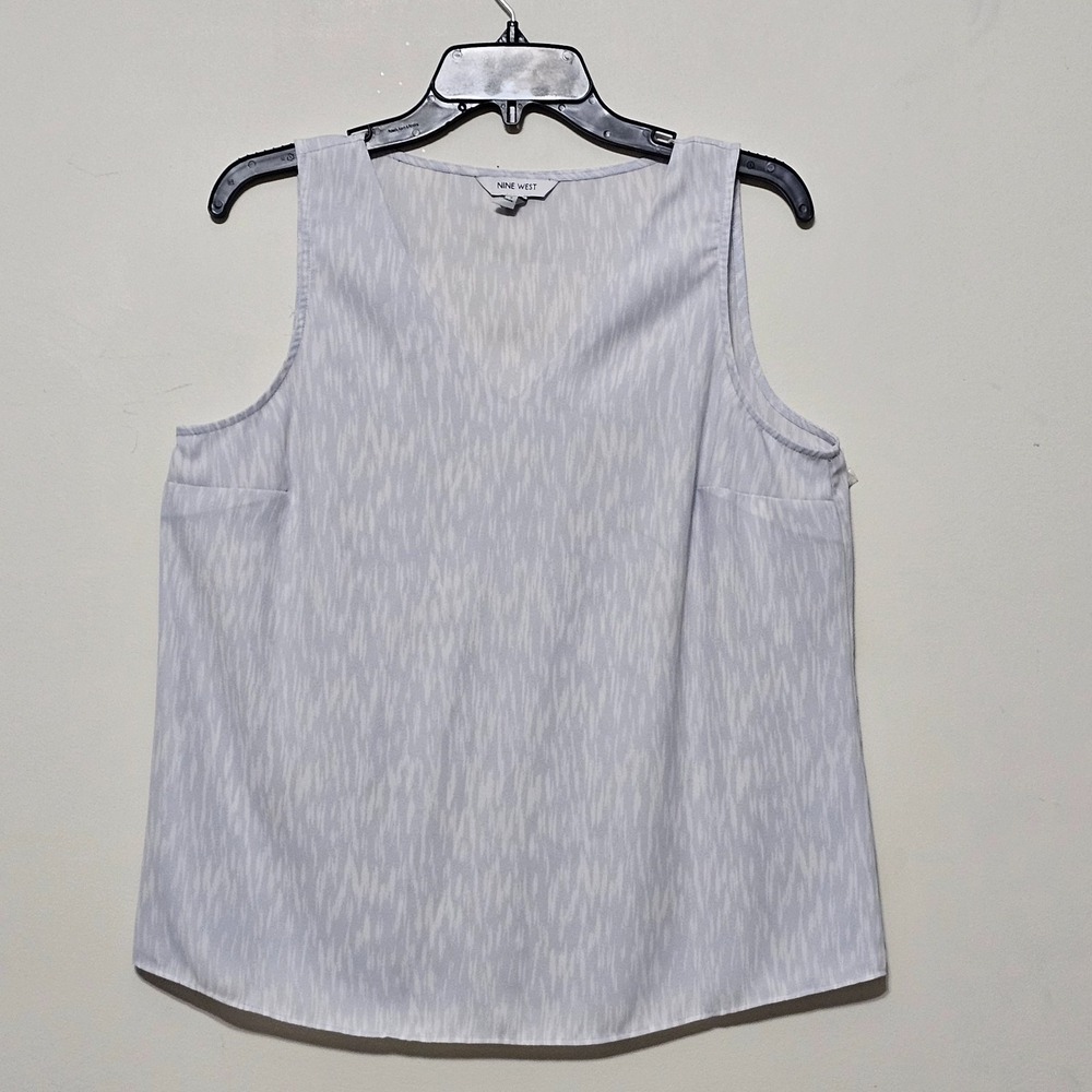 Nine West Women's Top Tank M Gray‎ 0612